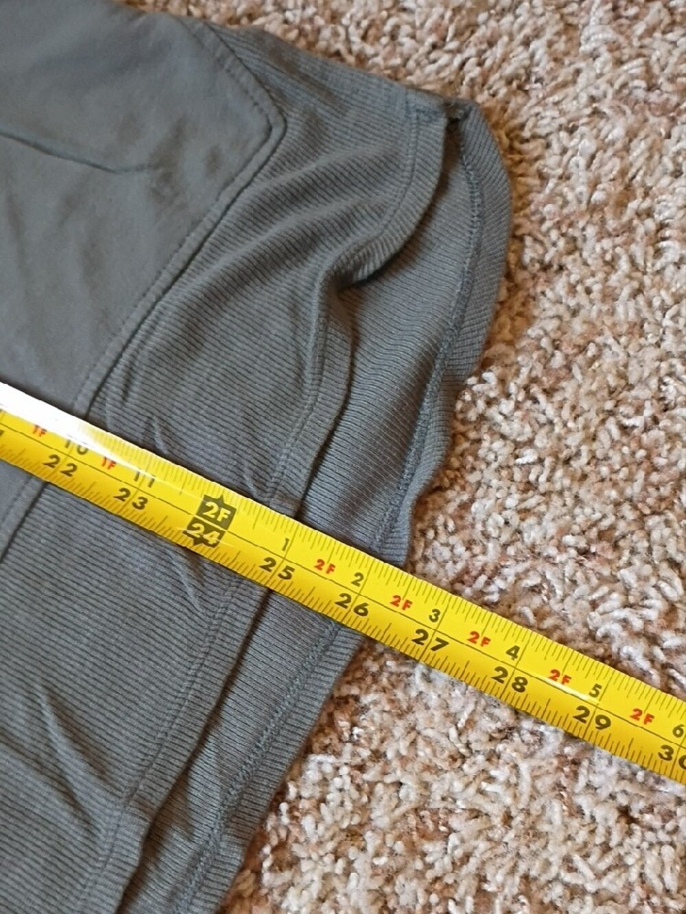 Threads 4 Thought Olive Long Sleeve Raglan Tee - Picture 13 of 14